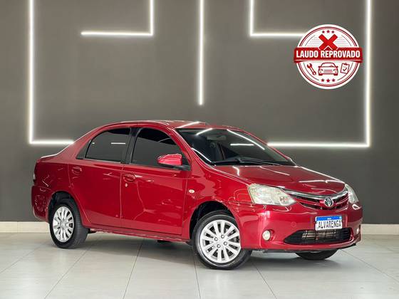 TOYOTA ETIOS 1.5 XLS SEDAN 16V FLEX 4P MANUAL TOYOTA ETIOS 1.5 XLS SEDAN 16V FLEX 4P MANUAL